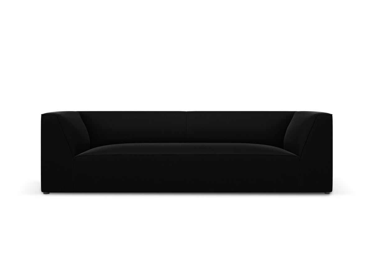 Ruby — Sofa Black (Salvador 19) Black Plastic