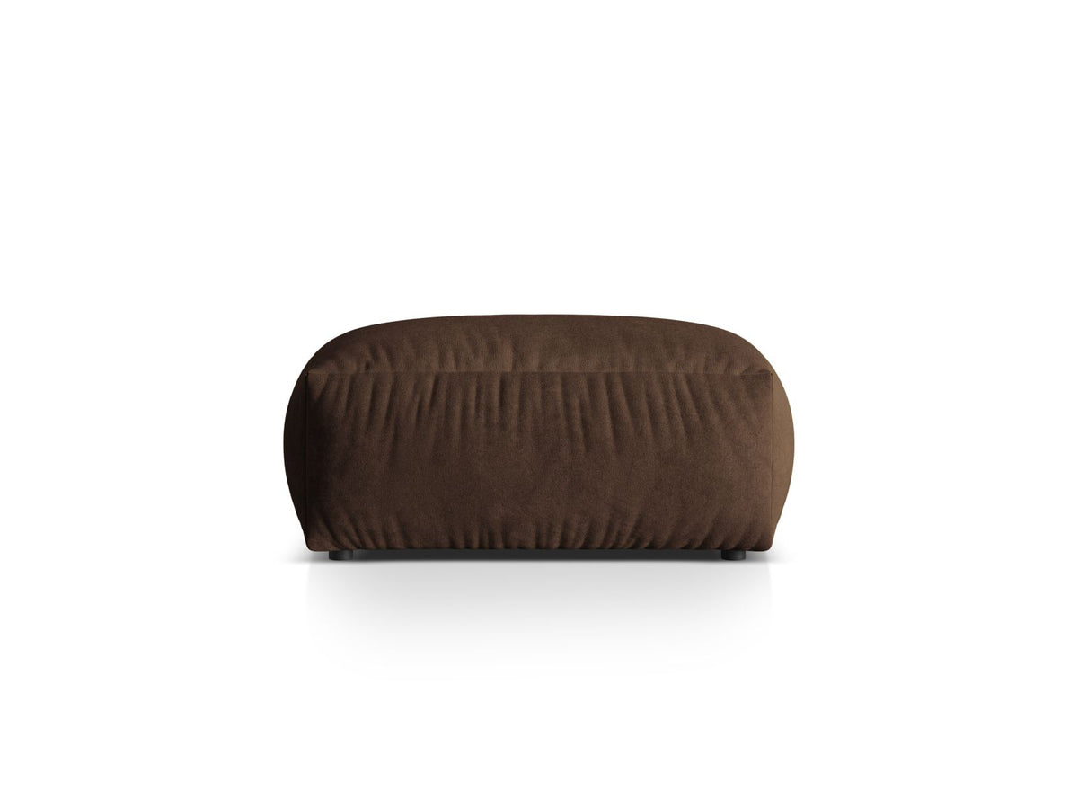Martina — Pouf Chocolate (Vogue 6) Black Plastic