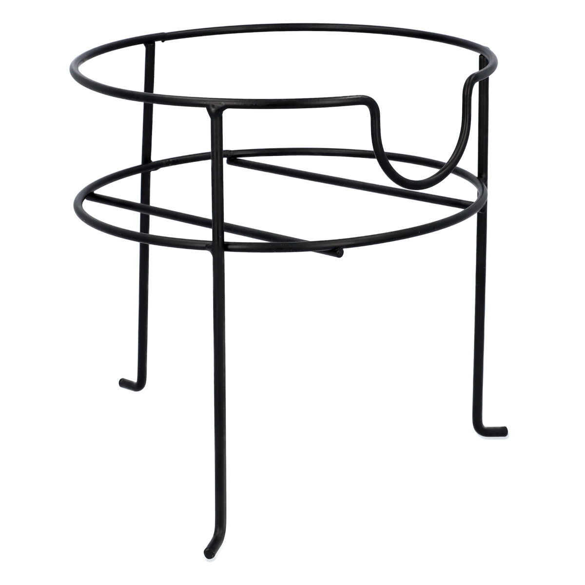 FREYA Jar Tray with Tap Black 20x16 cm Stainless Steel