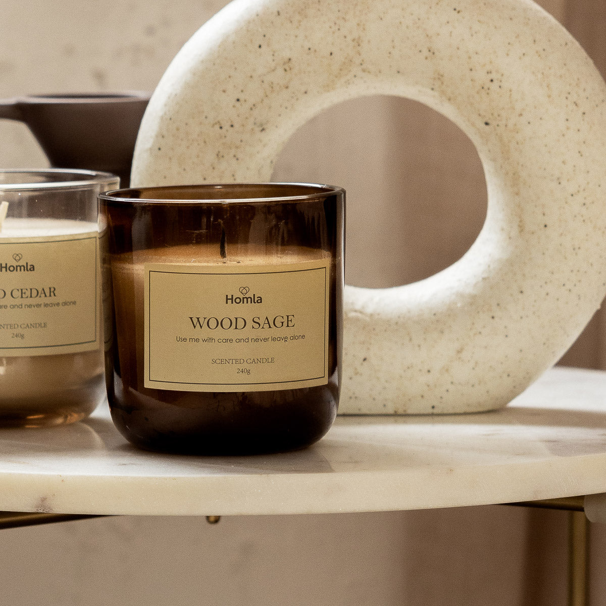 VERDE Wood Sage Scented Candle 240g
