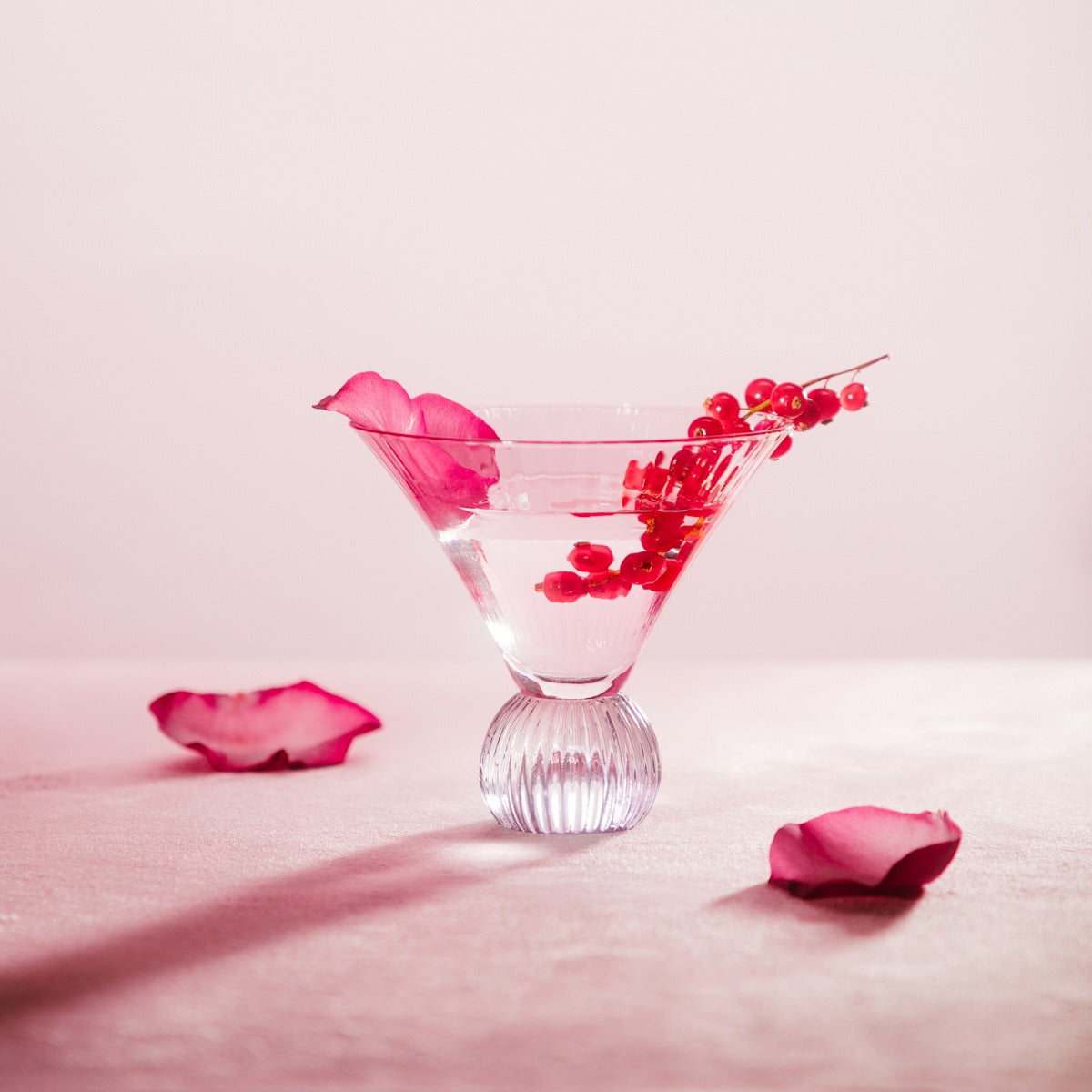 FANTASIE Glass with Fluted Rim 0.22L