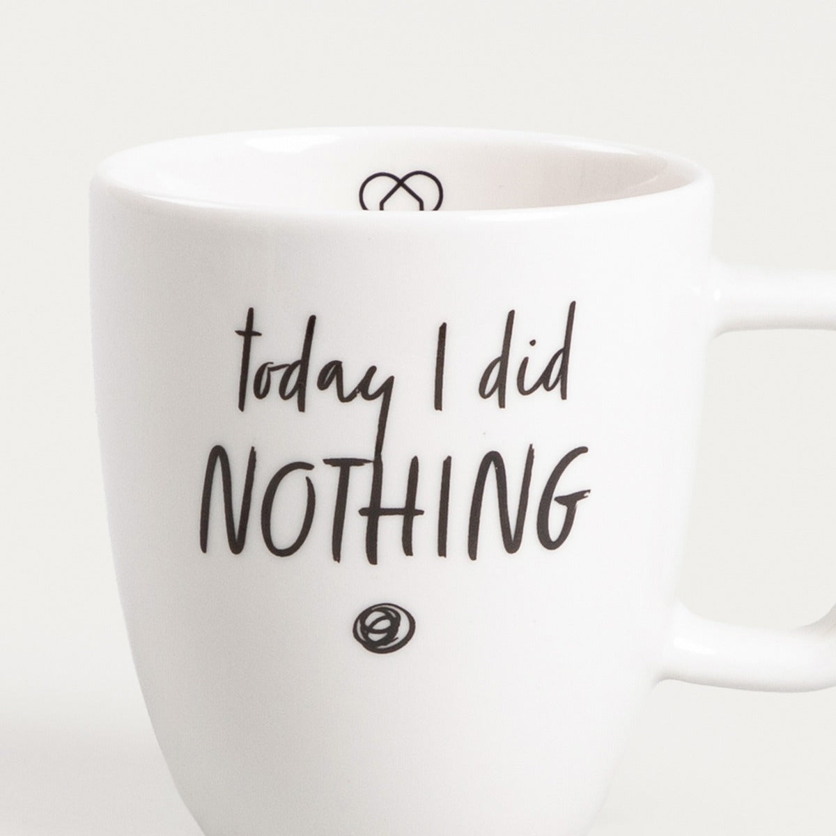 GAVON Ceramic Mug in Cream 0.25L Porcelain Coffee Cup