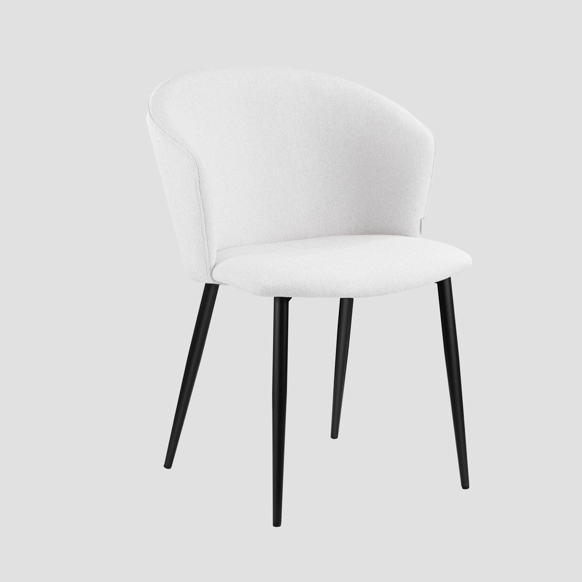 LUJO Beige Chair - Modern Minimalist Upholstered Seating
