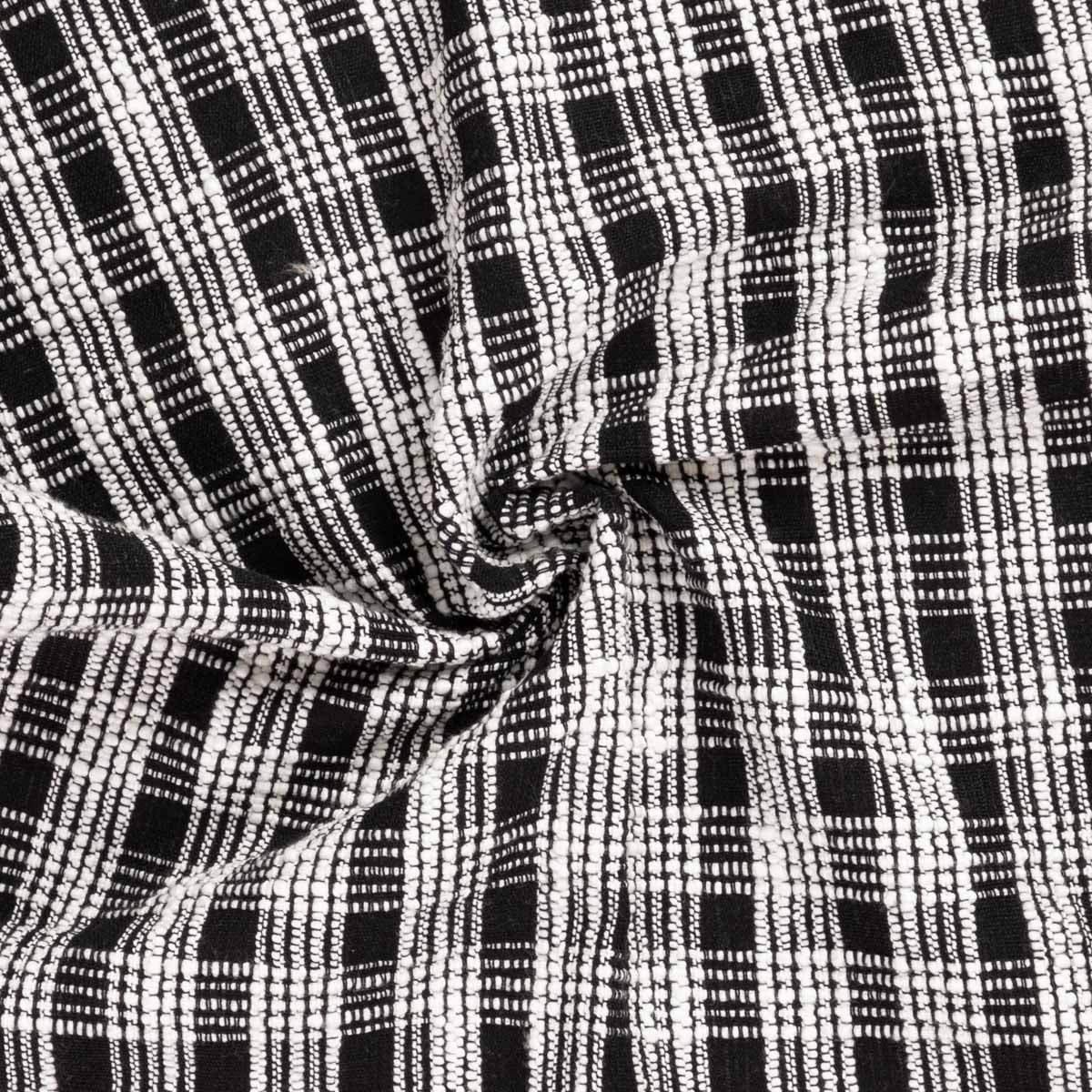 Ghost Town Checked Table Runner 40x160cm