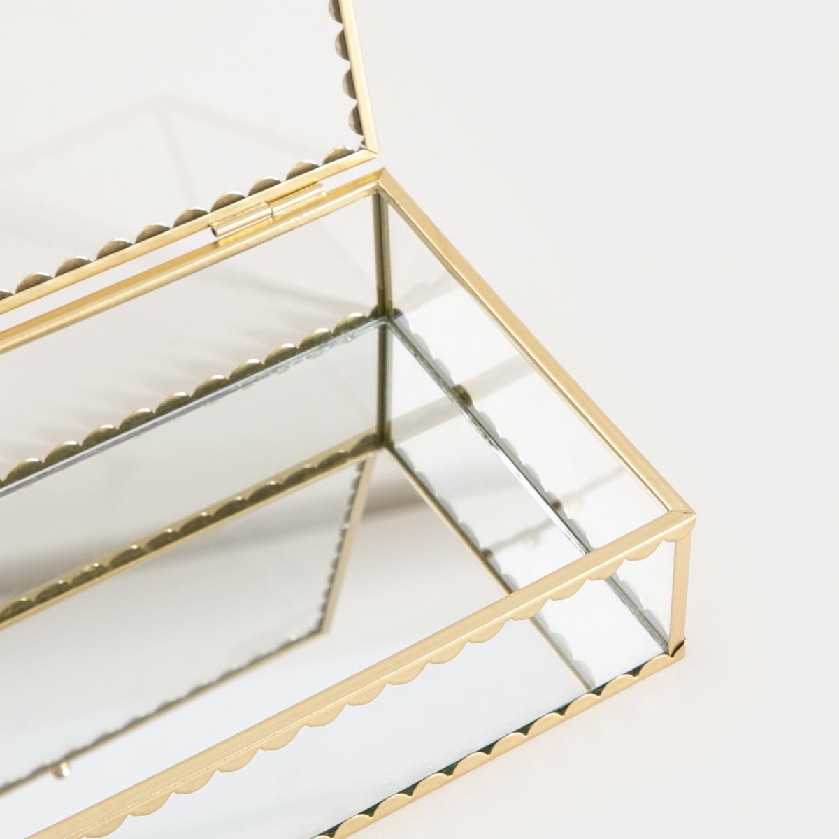 GRAZIA Gold Jewellery Box 18x13x5.5 cm