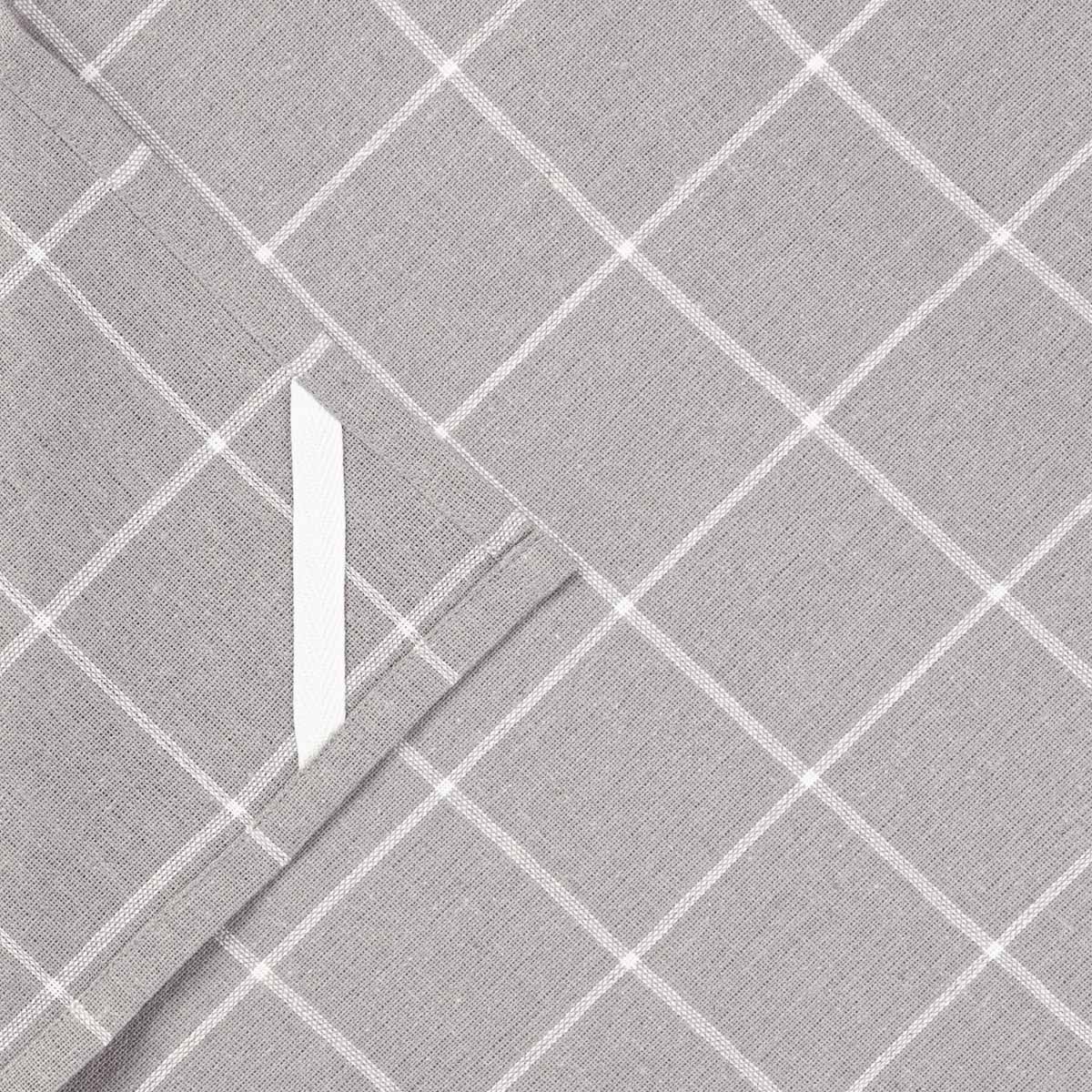 Morgan Grey Kitchen Towels Set of 3 - 45x65 cm Each