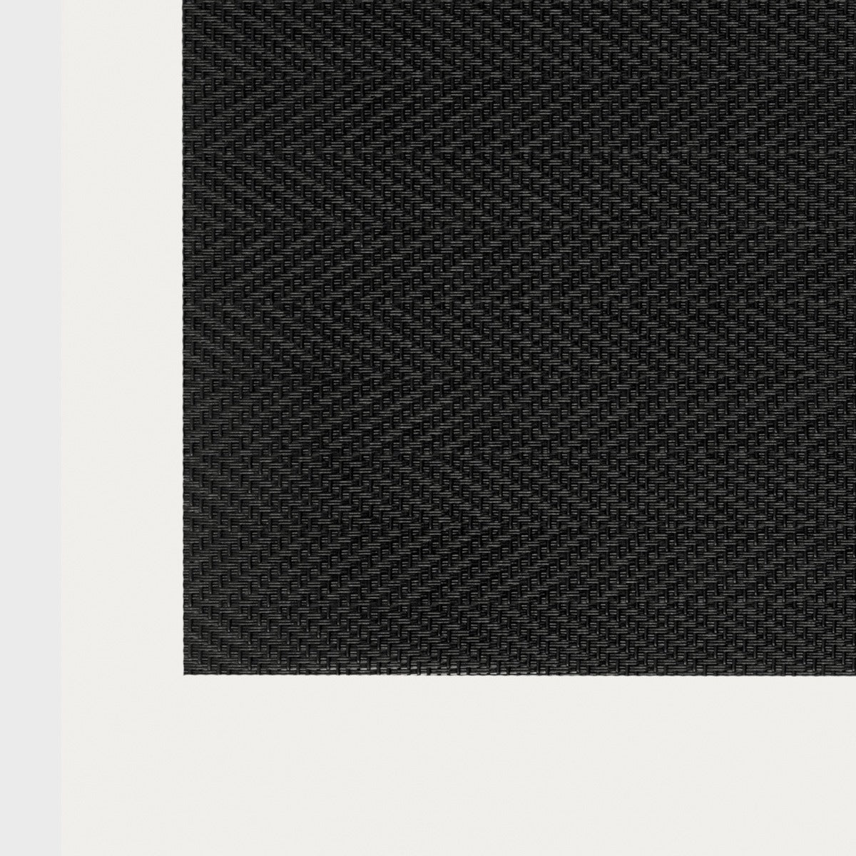 Classic Black Table Mats Set of 2 Pieces 30x45 cm