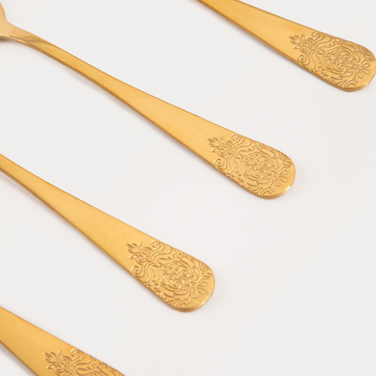 Regalia Gold Dessert Fork Set - 4 Pieces