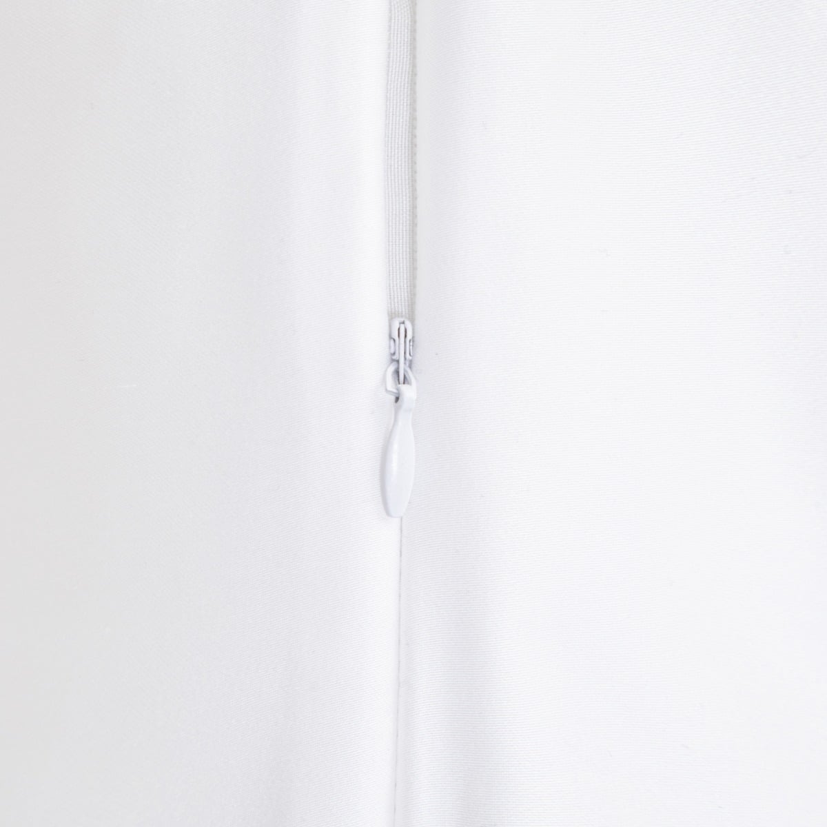 BAMSA Plain Bamboo Satin White Bedding Set 160x200 cm