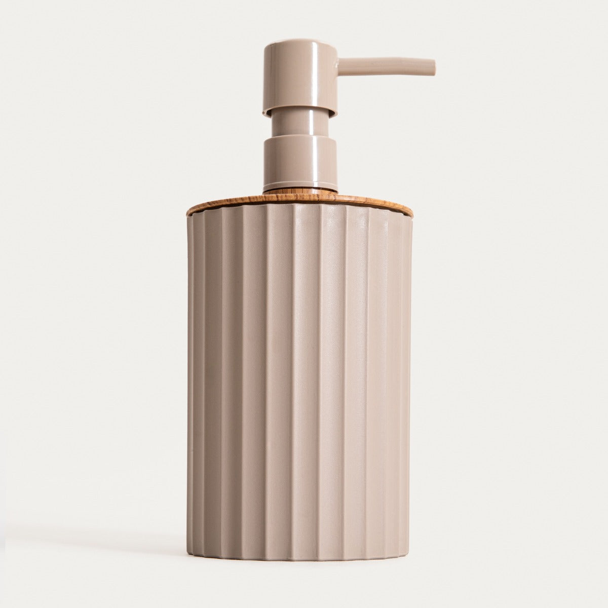 COLOSEUM Taupe Soap Dispenser 7.8x7.8x18.5 cm