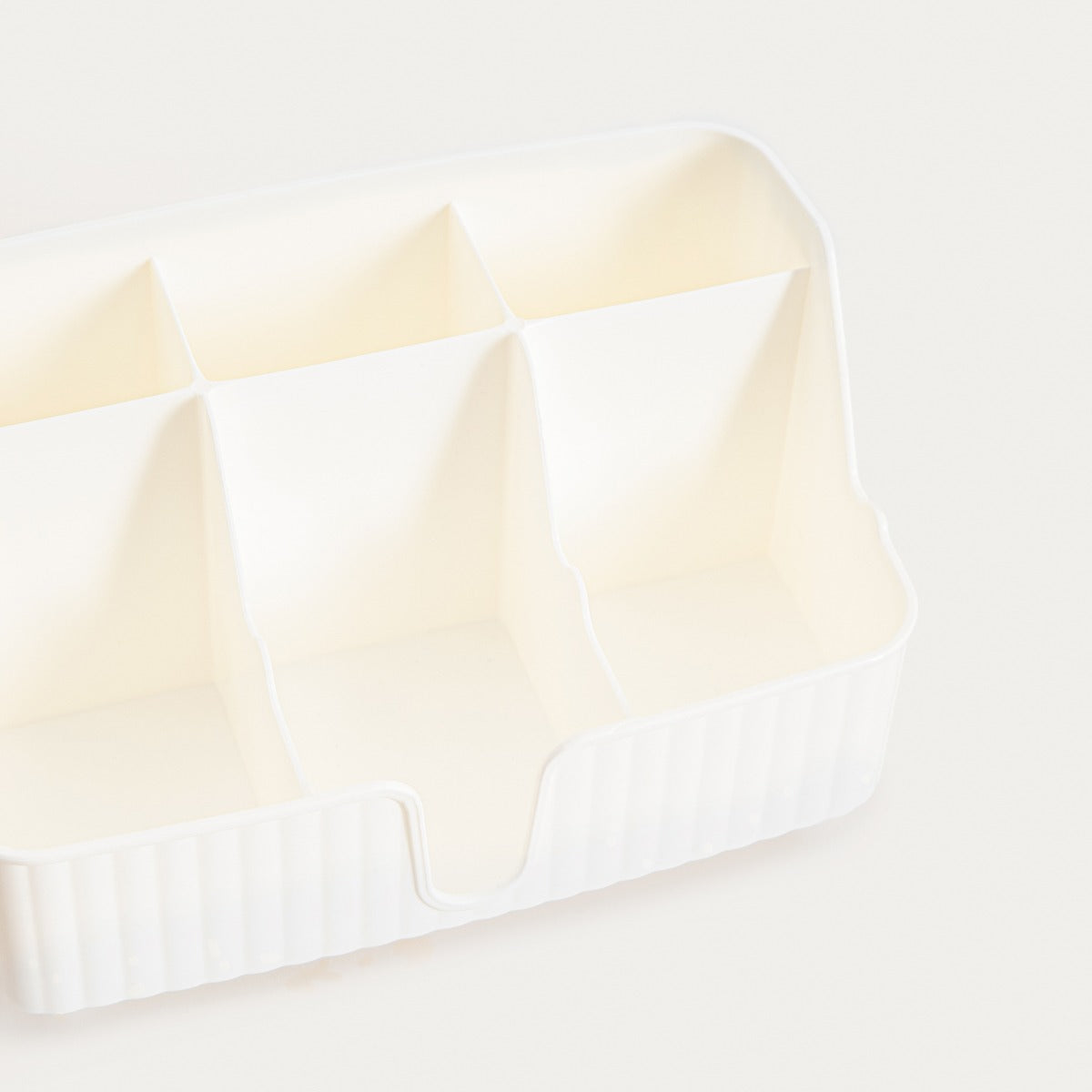 DIALL White Organiser for Cosmetics and Bathroom Accessories