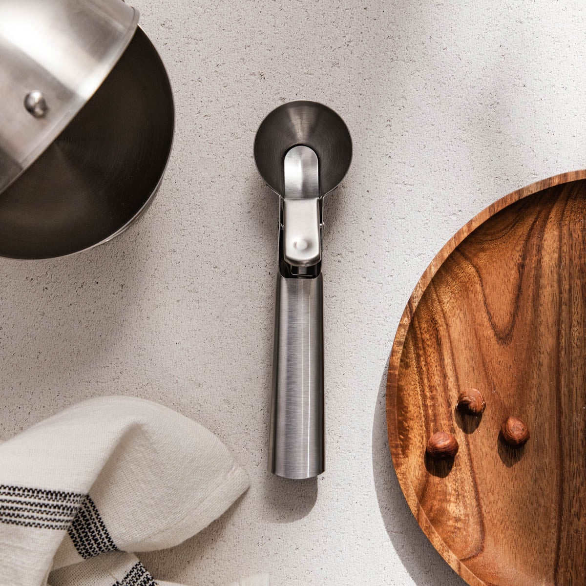 ONTARIO Ice Cream Spoon 18 cm Stainless Steel