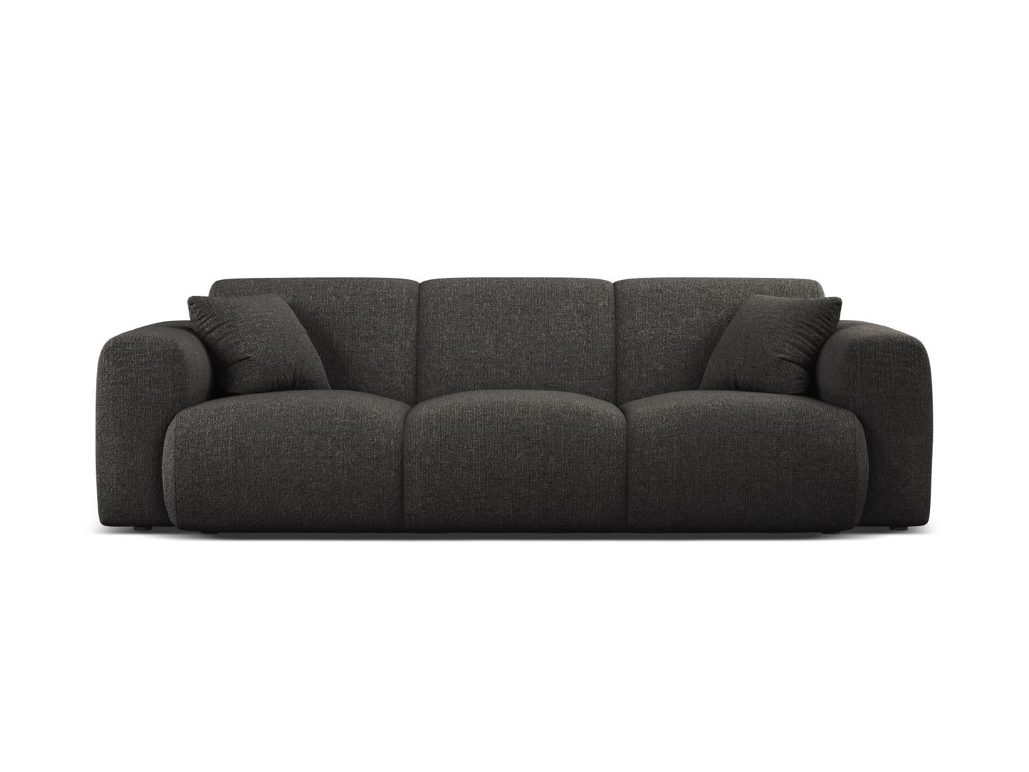 Molino — Sofa Anthracite (Eden 21 Black) Black Plastic