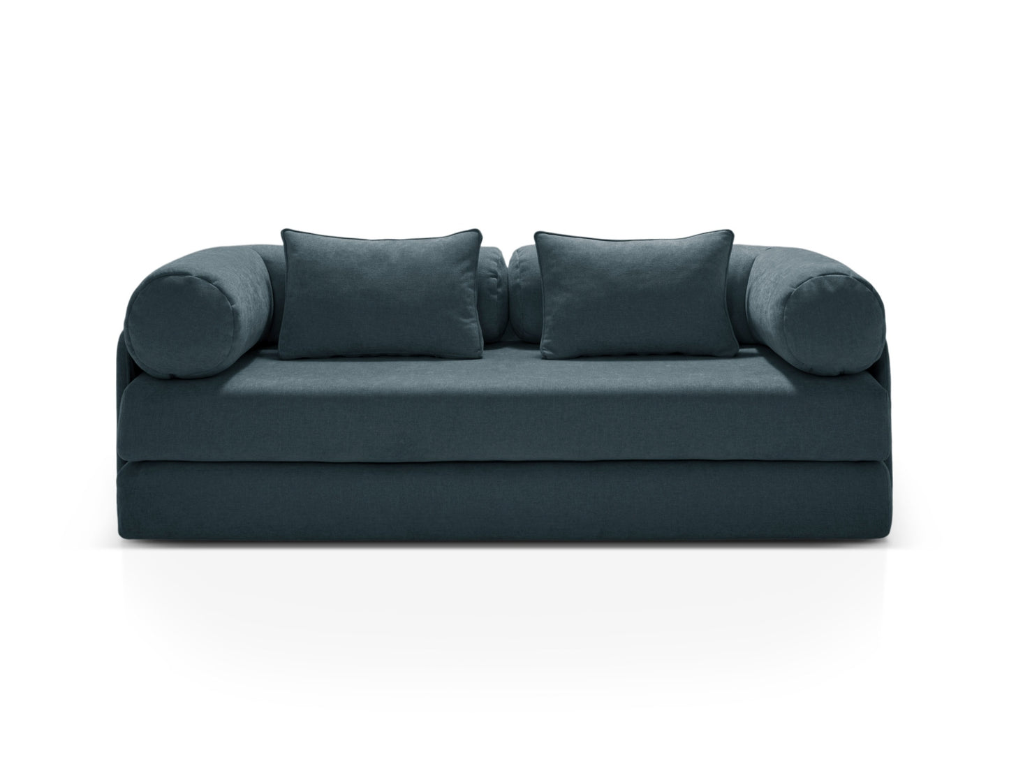 Dreamy — Sofa Deep Petrol (Liberty 13) Black Metal