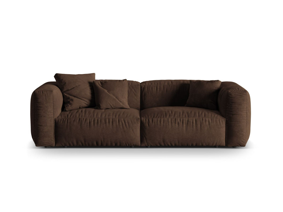 Martina — Sofa Chocolate (Vogue 6) Black Plastic