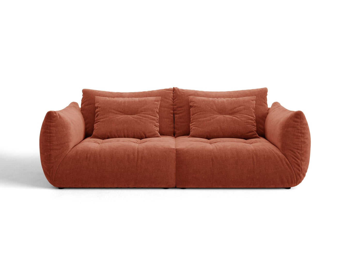 Bloom — Sofa Auburn (Wind 52) Black Plastic