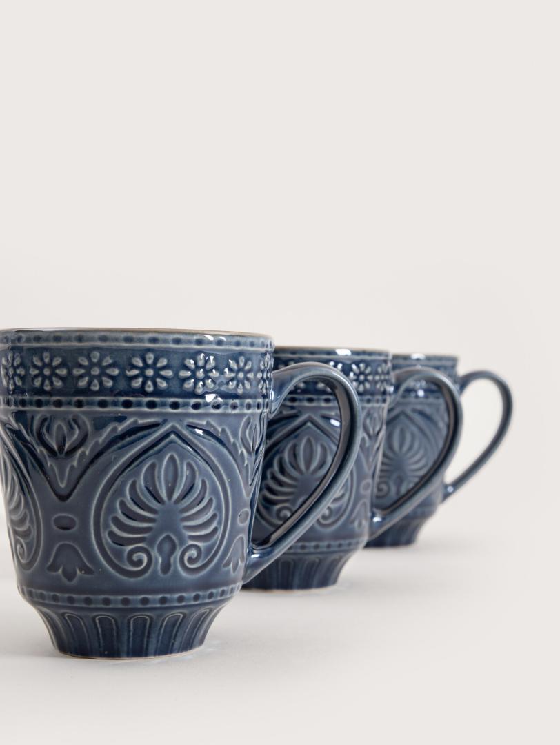 INDIE Navy Blue Ceramic Mug 0.4L