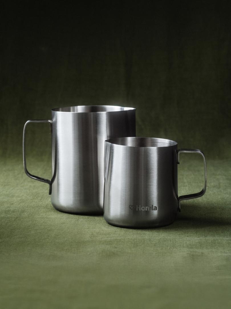 ONTARIO Milk Jug 600ml - Stainless Steel Coffee and Tea Accessory