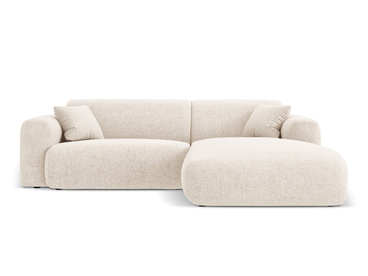 Kampinė sofa su pailginta sėdimąja dalimi