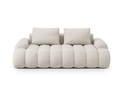 Linz — Sofa Beige (Sorella 03) Black Plastic