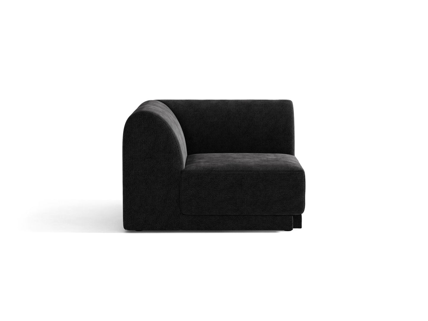 Miley — Modular Sofa Black (Haga 19) Black Plastic Unknown