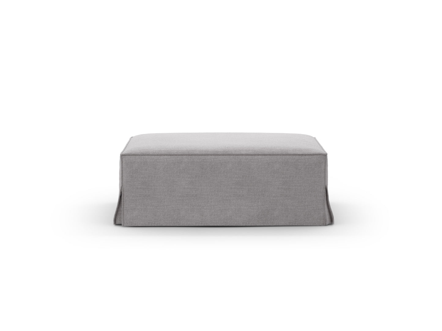 Jodie — Pouf Warm grey (LINS 07) Black Plastic
