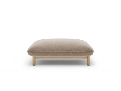 Ada — Pouf (95x65x44 cm) Sand (Wind 11)