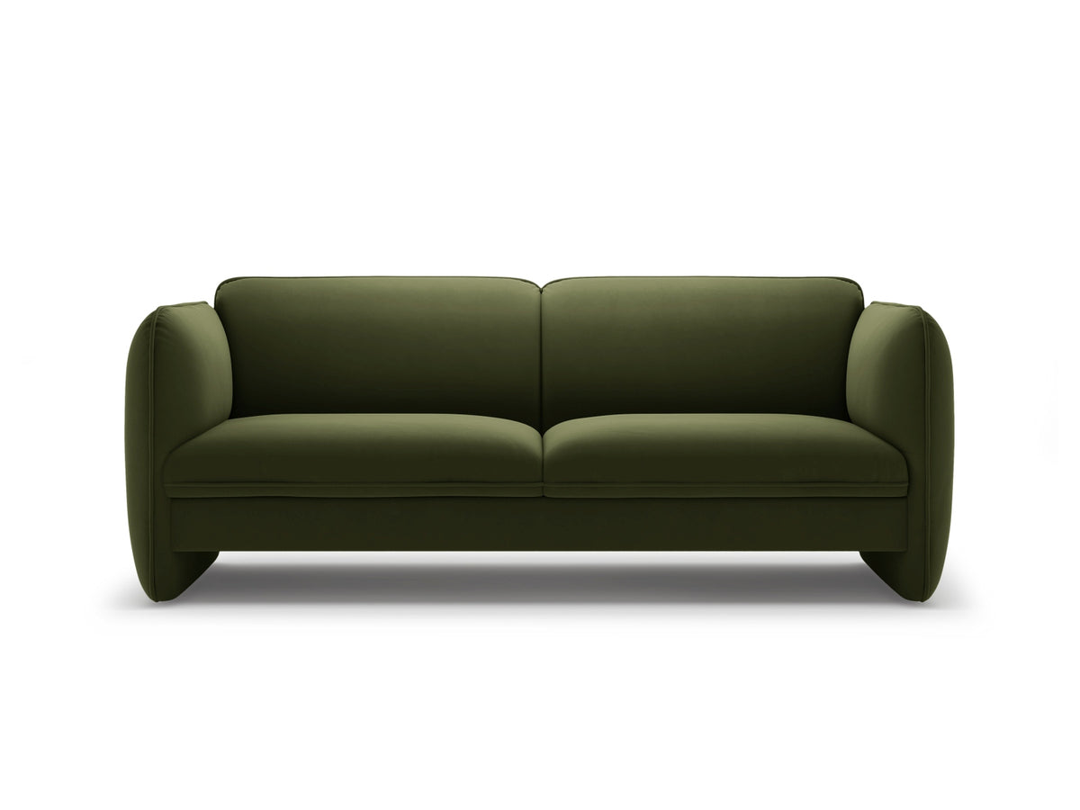 Georgia — Sofa (204x90x80 cm) Army Green (Magic Velvet 2295)