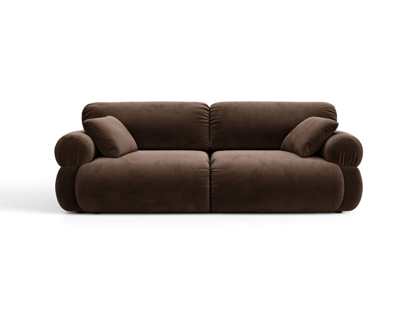 Ophelia — Sofa (217x110x84 cm) Chocolate (Salvador 4)