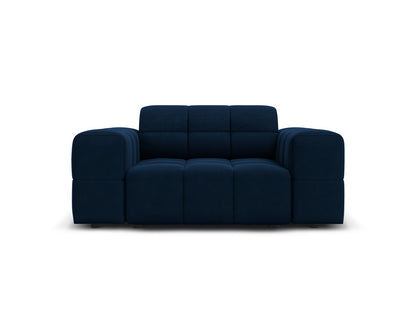 Chicago — Armchair Royal Blue (Bluvel 86) Black Plastic