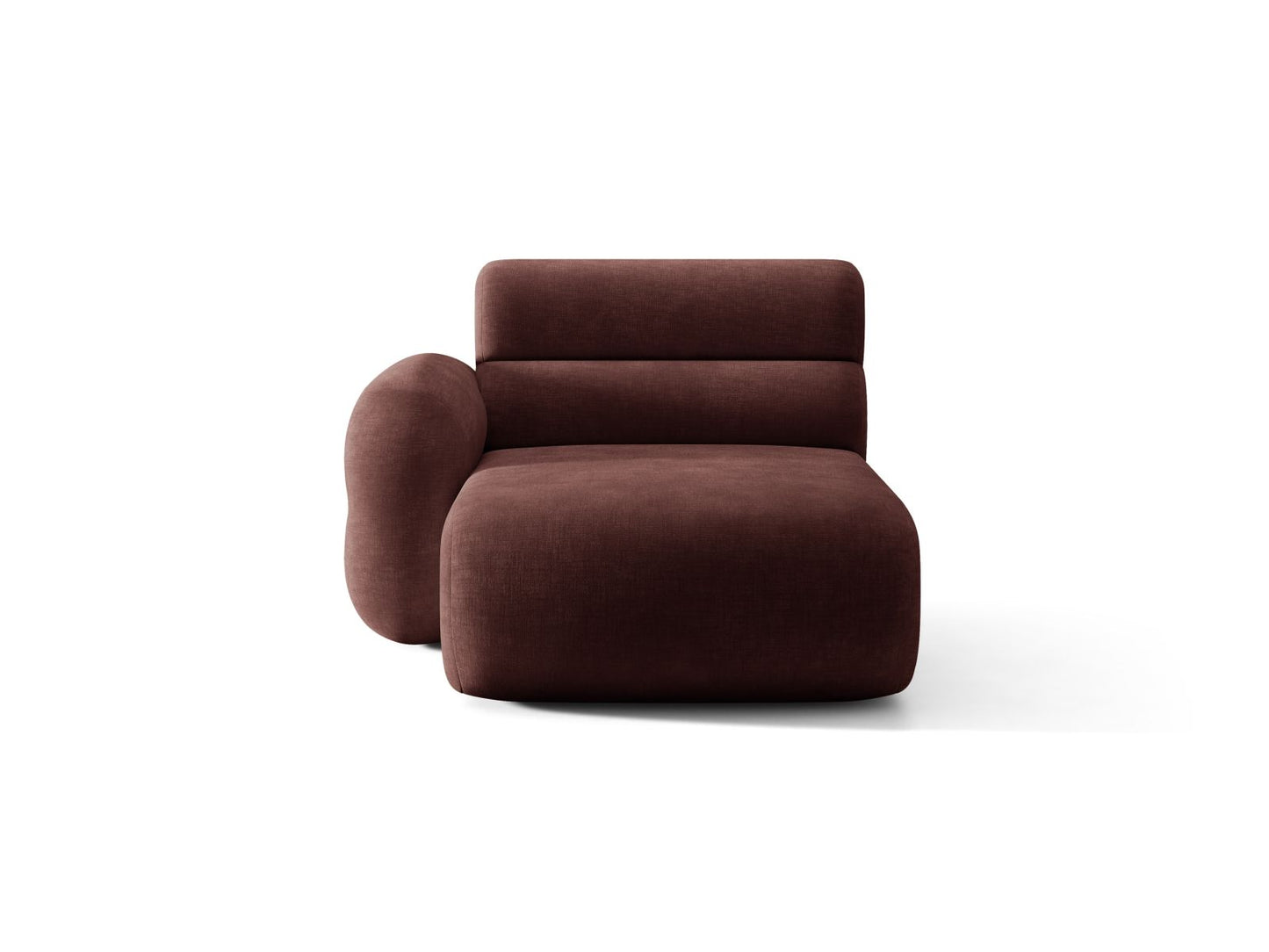 Neo — Chaise Longue (110x165x83 cm) Cherrywood (Golden 68) Left