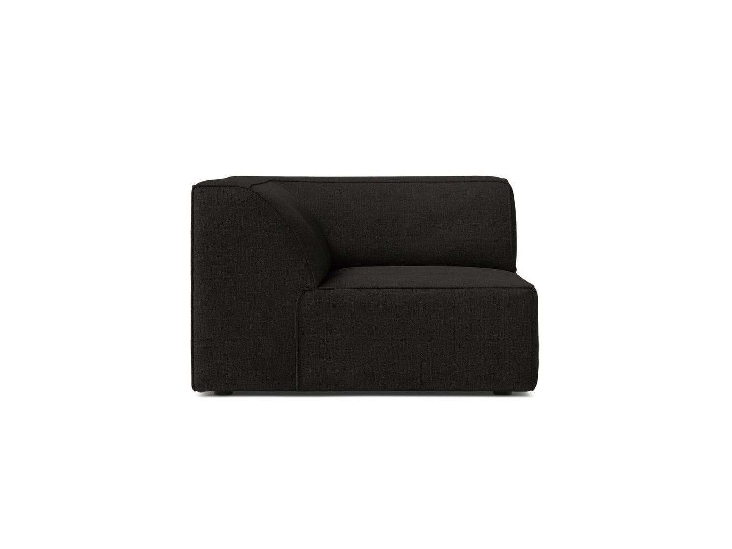 Jodie — Modular Sofa Black (Liberty 22) Black Plastic