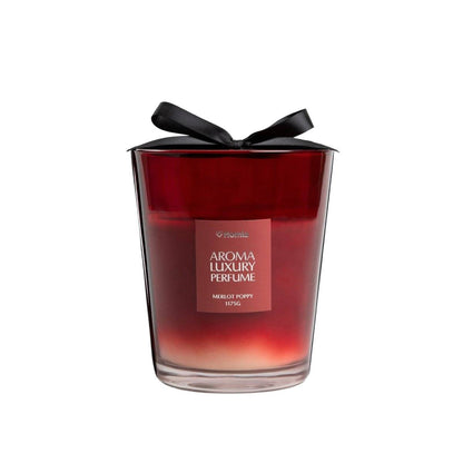 EMBER Merlot Poppy Scented Candle - 1175g, 80 Hour Burn