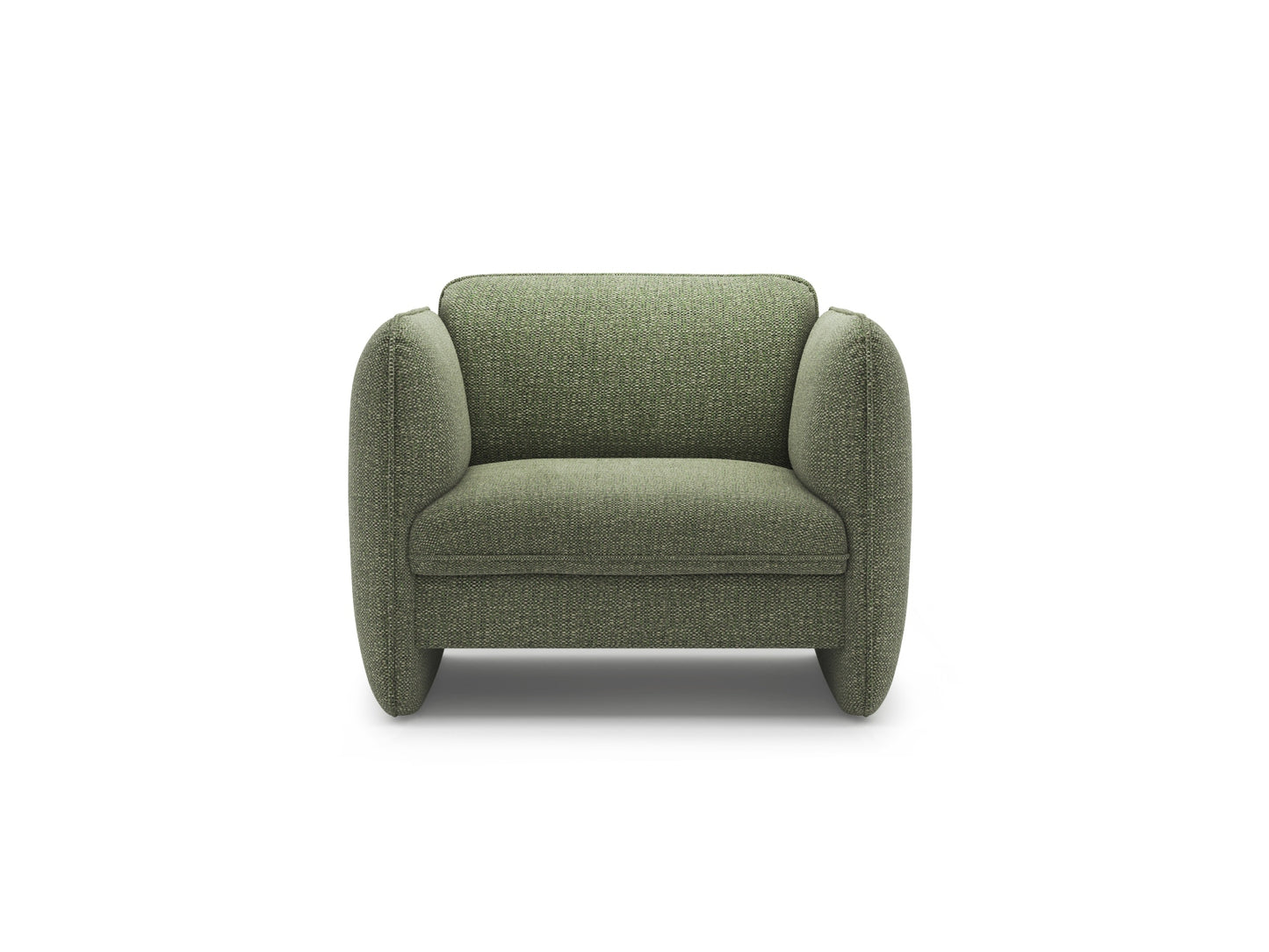 Georgia — Armchair (105x90x80 cm) Green (SILENCIO 34)