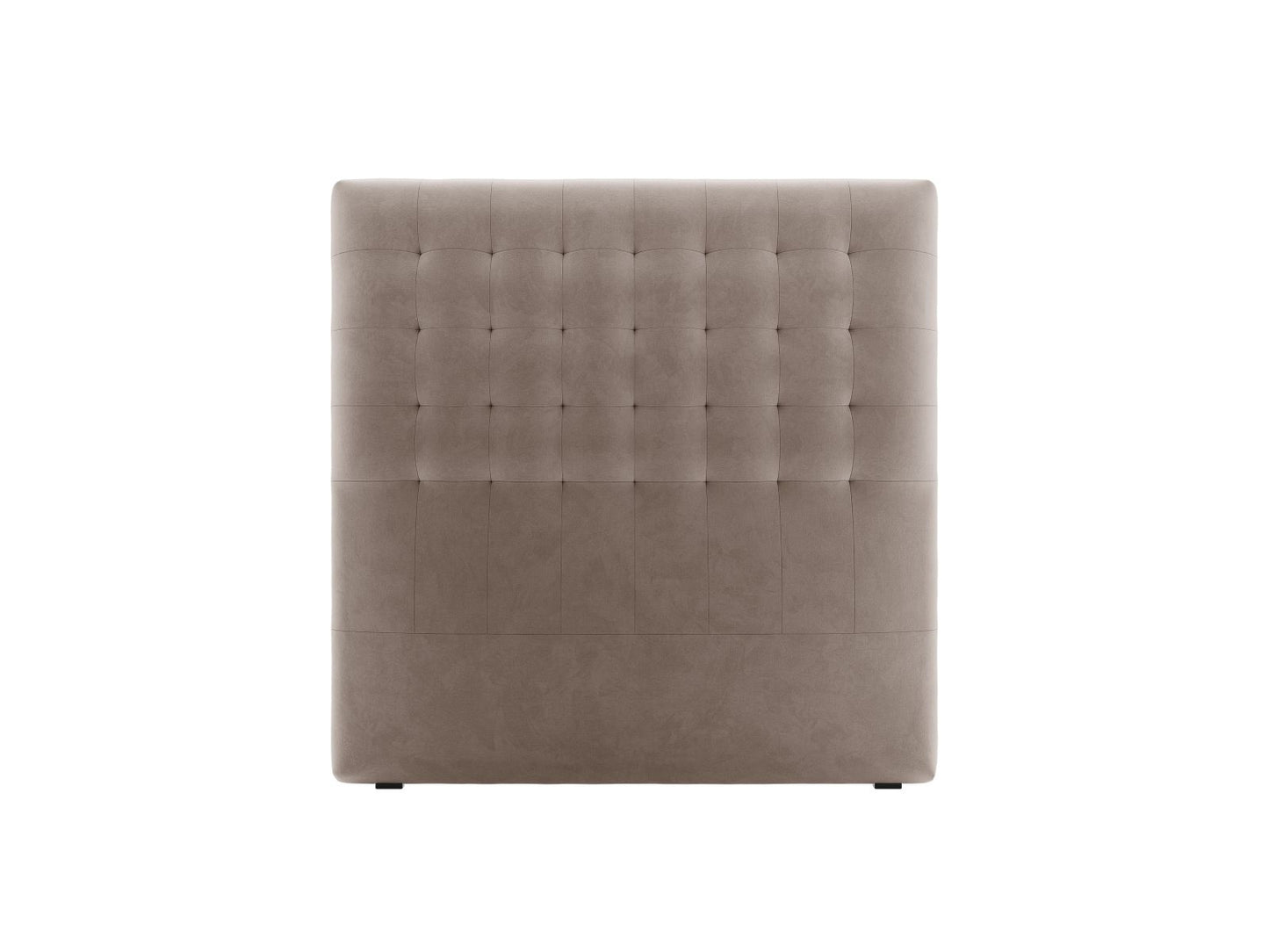 Nova — Headboard Warm grey (Paris Khaki) Black Plastic