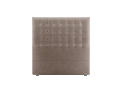 Nova — Headboard Warm grey (Paris Khaki) Black Plastic
