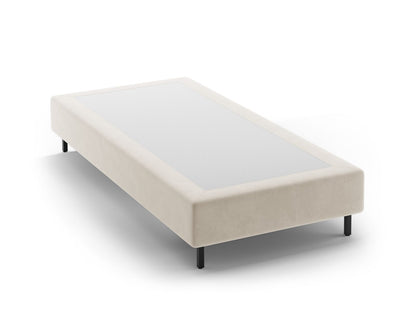 Whale — Bed Base Beige (Paris Cream) Black Metal