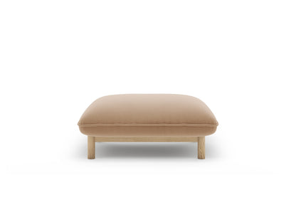Ada — Pouf (80x65x44 cm) Almond Beige (Casino Lion)