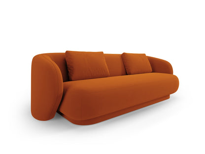 Camden — Sofa Terracotta (Casino Terracota) Black Plastic