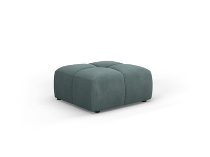 Moritz — Pouf Sea Green (Rebel 13) Black Plastic