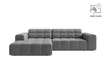 Jennifer — Corner Sofa (234x167x78 cm) Light Grey (Venus 2929) Left