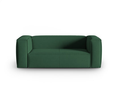 Mackay — Sofa Green (Bubble 12) Black Plastic