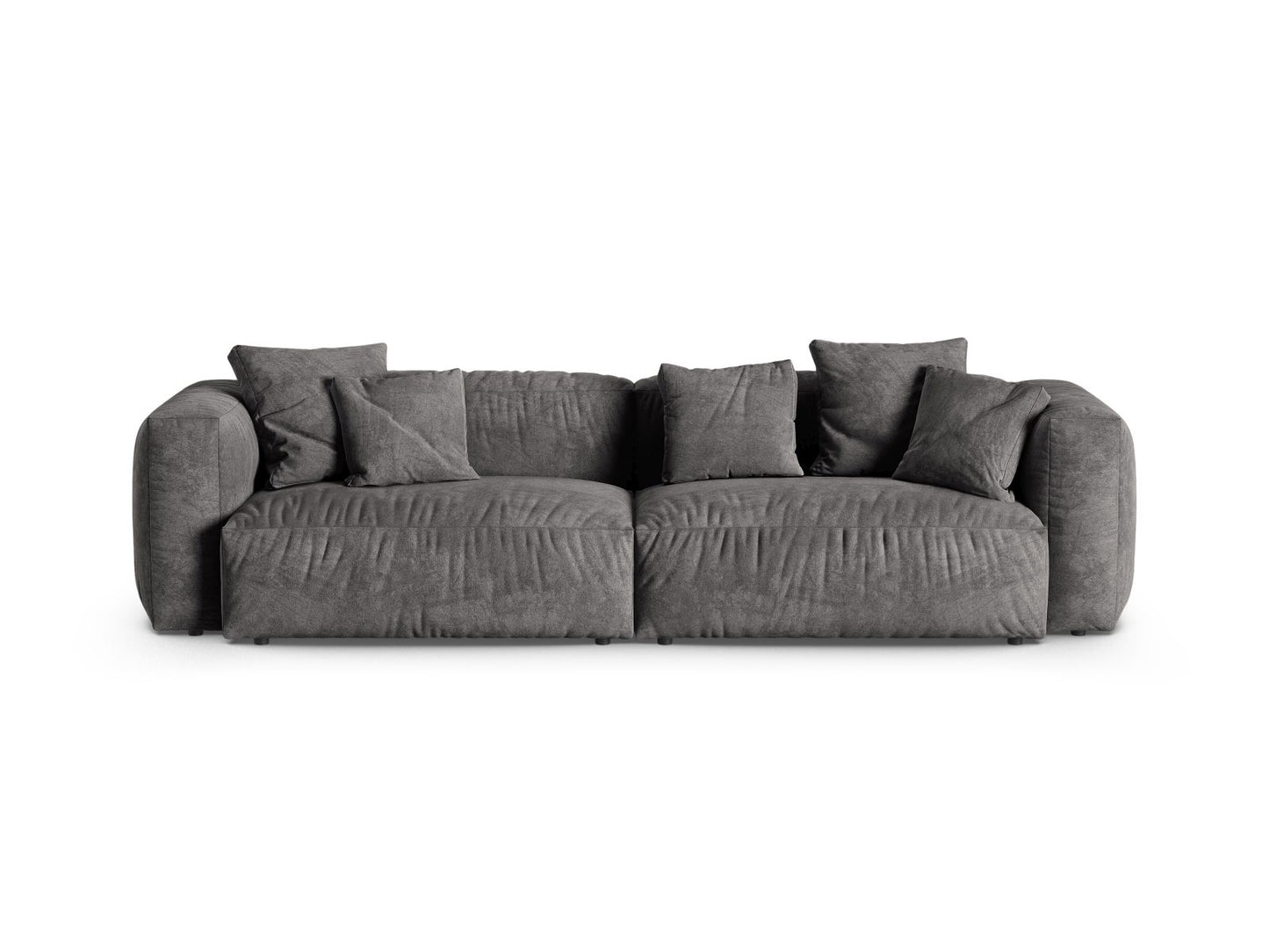 Martina — Sofa Grey (Vogue 15) Black Plastic