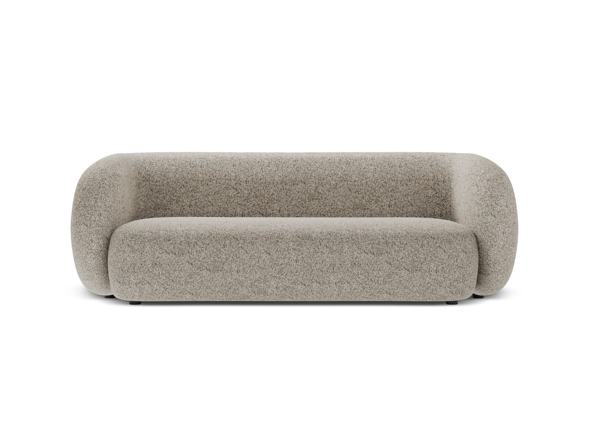 Kate — Sofa Beige Melange (Puente 06) Black Plastic