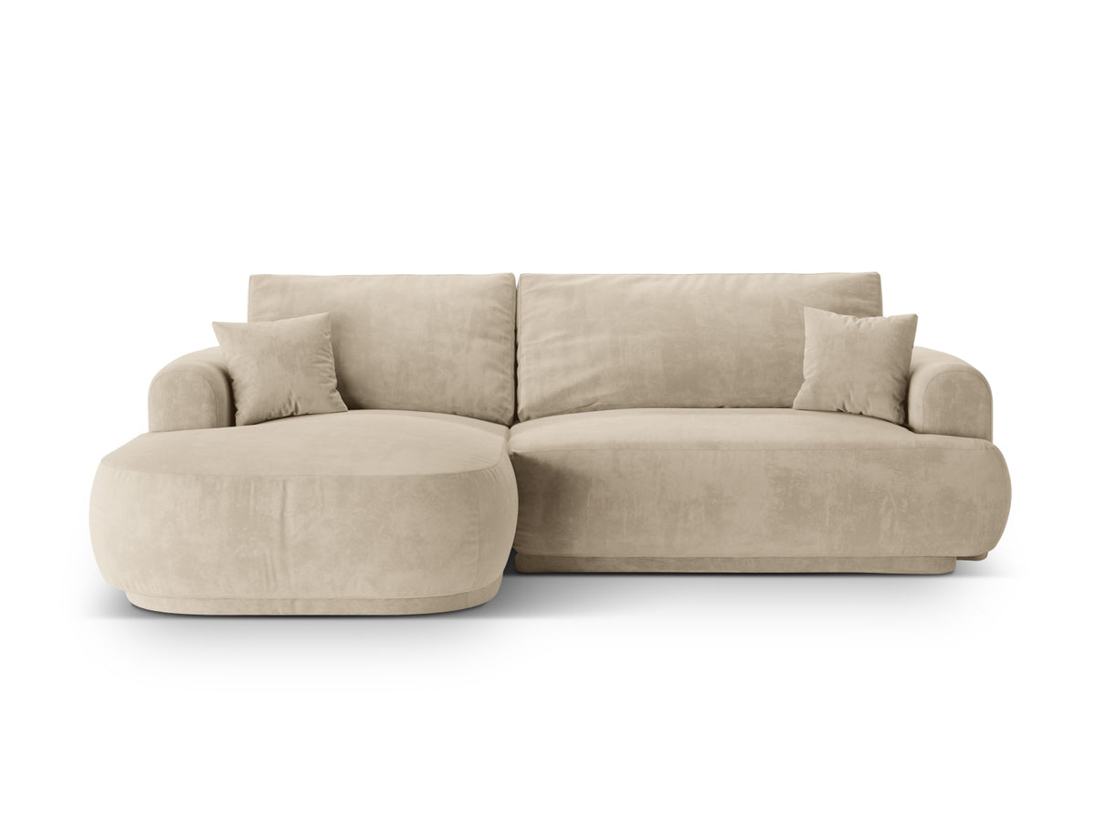 Ella — Corner Sofa (271x174x88 cm) Light Beige (Vogue 1) Left