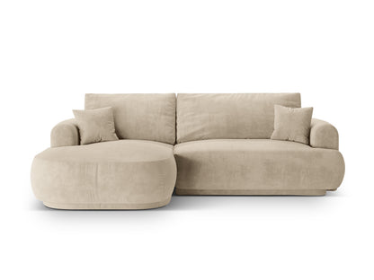 Ella — Corner Sofa (271x174x88 cm) Light Beige (Vogue 1) Left