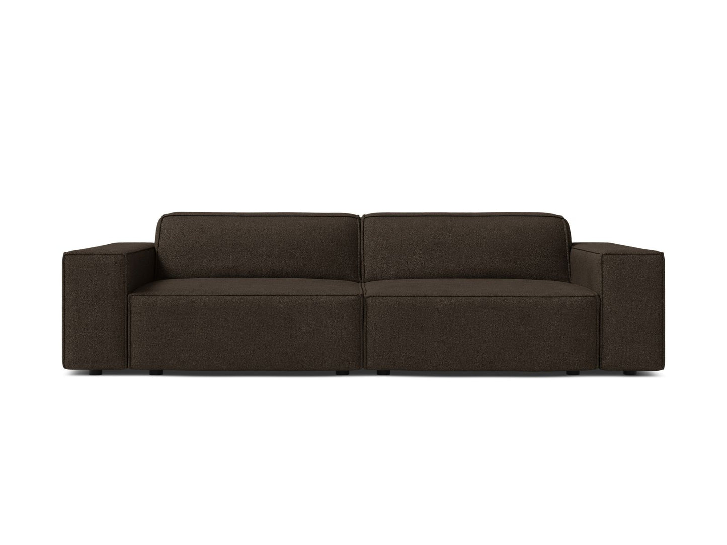 Jodie — Sofa Brown (Baloo 2081) Black Plastic