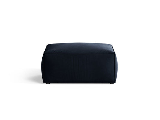 Aveiro — Pouf Royal Blue (Casino Deep Blue) Black Plastic