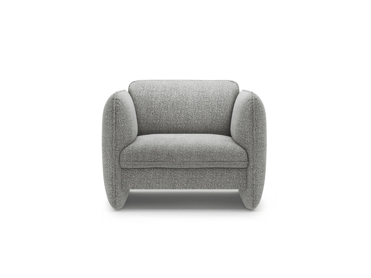 Georgia — Armchair (105x90x80 cm) Grey (SILENCIO 86)