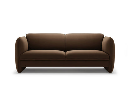 Georgia — Sofa (204x90x80 cm) Chocolate (Magic Velvet 2299)